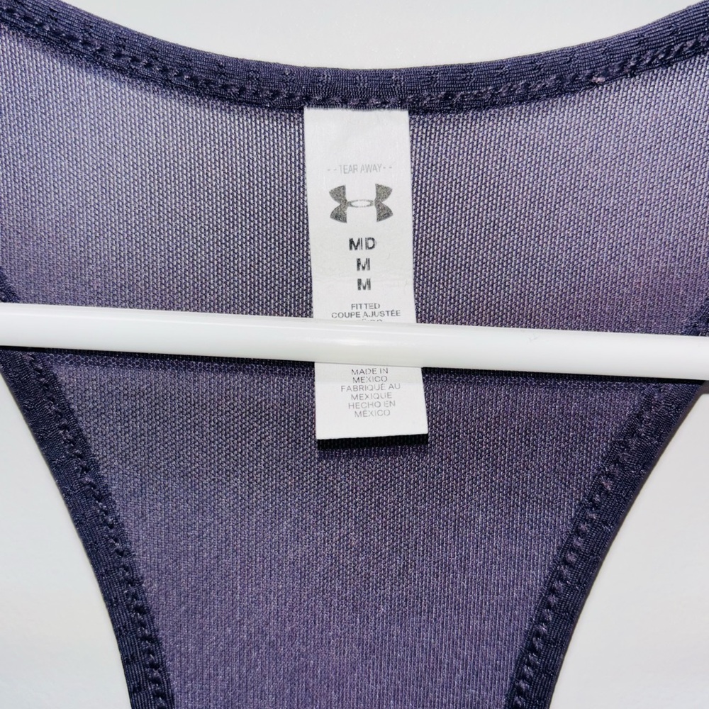 Under Armour Dark Purple Athletic Tank - Picture 4 of 4